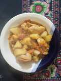 Pollo estofado