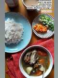 Sup IGA empuk tanpa presto