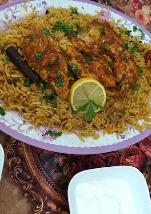 صورة لوصفة كبسة سعودية