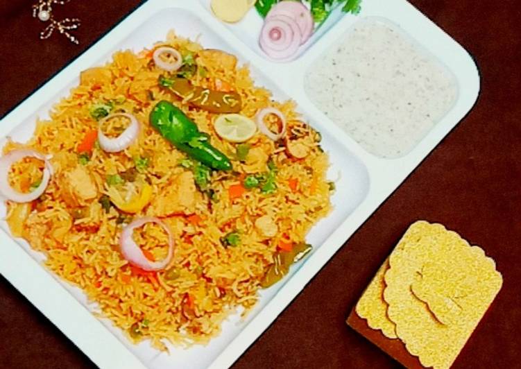 Step-by-Step Guide to Make Any-night-of-the-week Chicken Veg Pulao