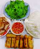 Bún bì chả giò
