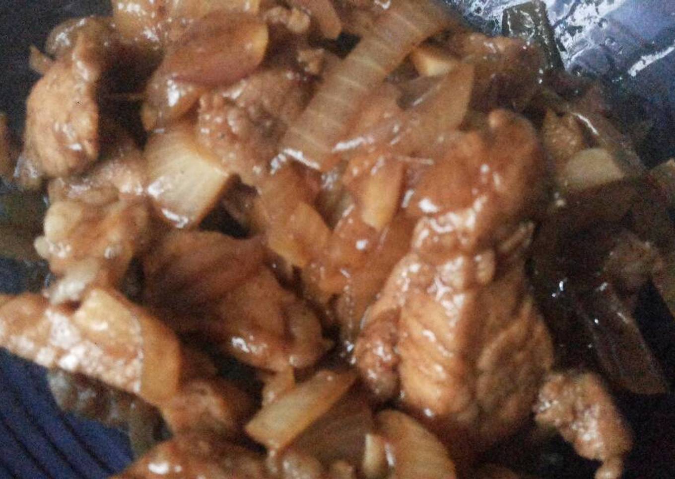 Tumis Babi Lada Hitam