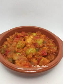Una foto de Zaramandoña con bacalao