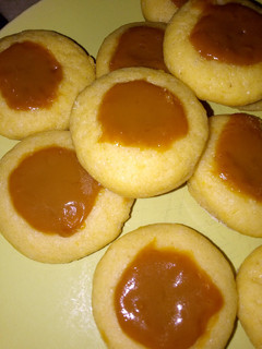 Una foto de Ojitos de dulce de leche