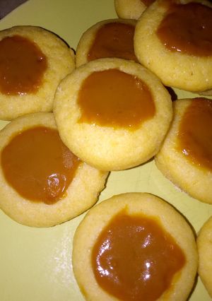 Una foto de Ojitos de dulce de leche