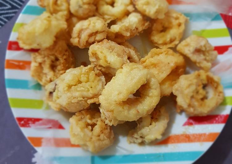 Cumi goreng tepung
