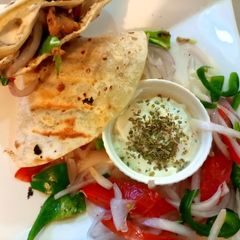 A picture of Trending Chicken Fajita wraps.