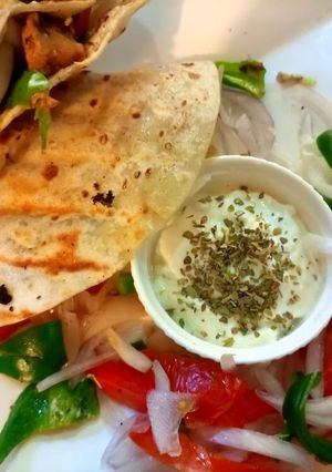 A picture of Trending Chicken Fajita wraps.