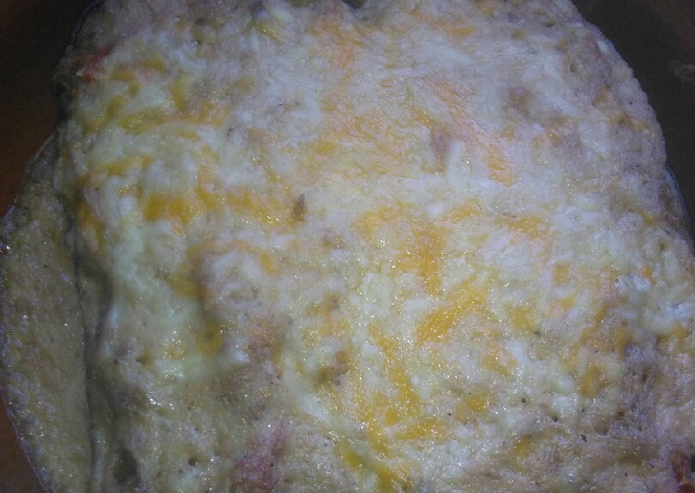 Berenjena rellenas de pollo