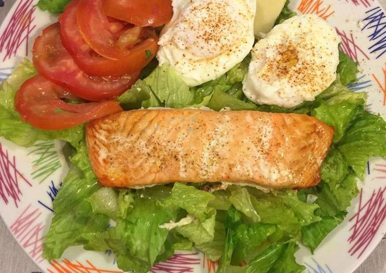 Trancio di salmone al forno