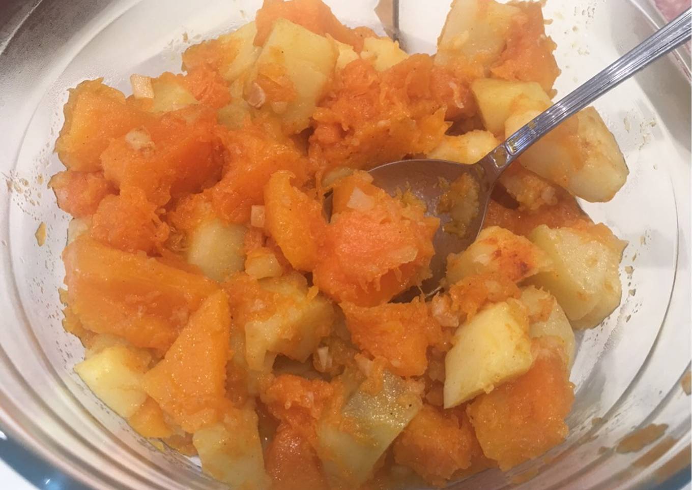 Calabaza con patatas