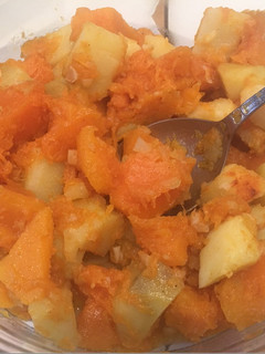 Una foto de Calabaza con patatas
