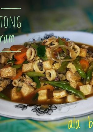 Foto resep Cumi Sotong Saus Tiram
