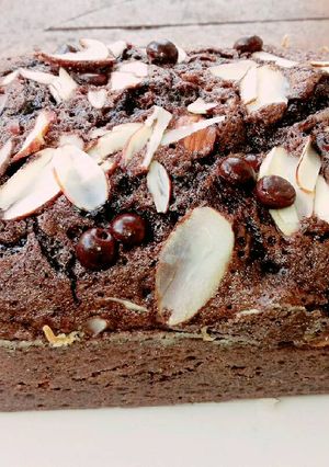 Foto resep Brownies chocolate chesse choco almond
