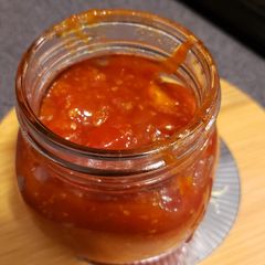 A picture of Easy sweet tomato jam.