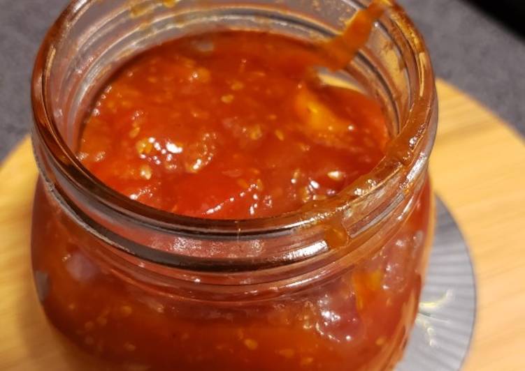 Step-by-Step Guide to Prepare Quick Easy sweet tomato jam