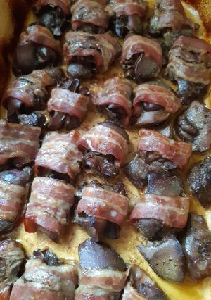 Egyszerű máj recept fotója