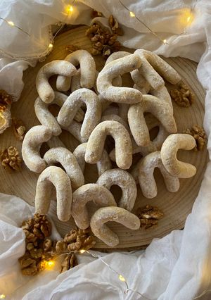 Diós hókifli recept fotója