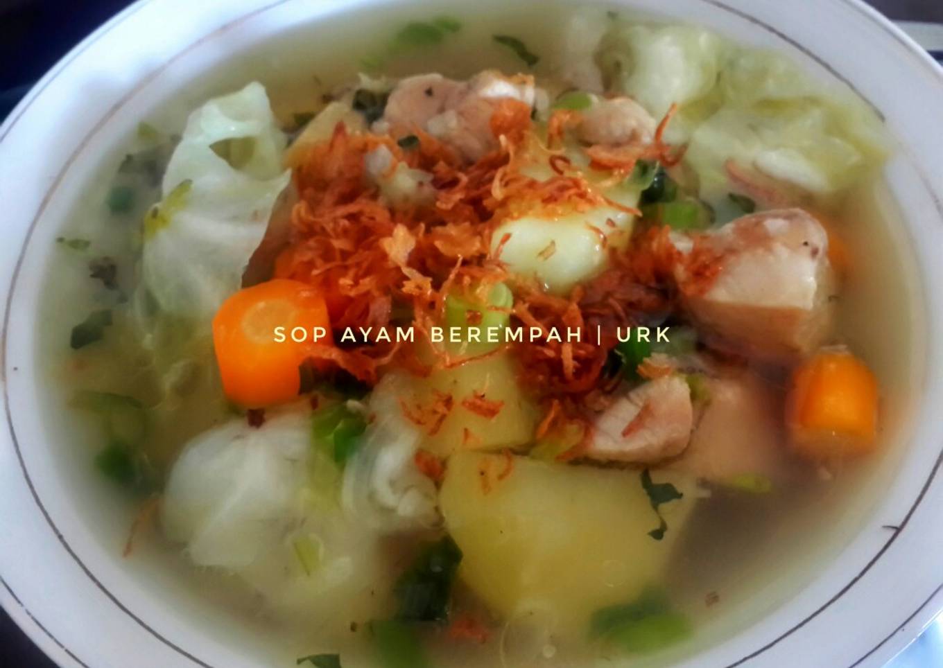 Sop Ayam Berempah