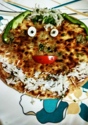 मूली पराठा (Mooli paratha recipe in Hindi) रेसिपी मुख्य फोटो