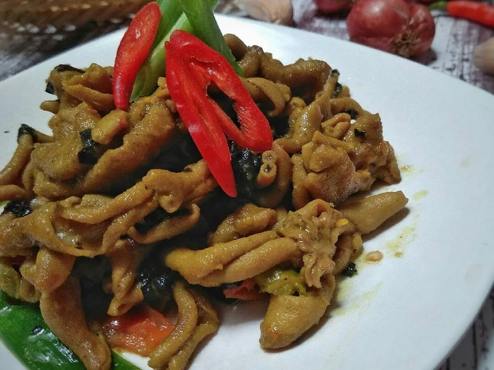 Langkah Gampang Menyiapkan Resep Usus bumbu kuning yang Menggugah Selera Anti Ribet, Mantap Sekali
