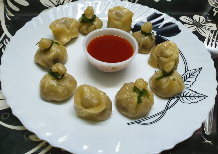 Recipe of Appetizing Steamed Chicken Money Bags and Wontons