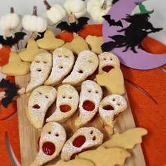Linzer szellem (vegán) Halloween!👻-レシピのメイン写真
