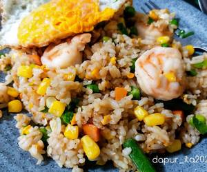 Siap Saji Nasi Goreng Udang Shrimp Fried Rice Simple Cooking Hari Ini Siap Saji Nasi Goreng Udang Shrimp Fried Rice Simple Cooking Hari Ini