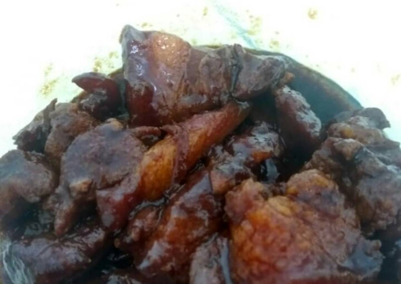 Babi Kecap (non halal)