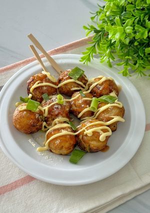 صورة لوصفة تاكوياكي بالدجاج 🍗 Takoyaki