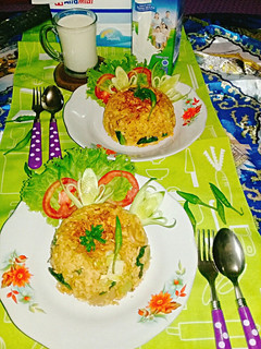 Foto resep Nasi Goreng Sayur Bumbu Iris