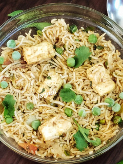 A picture of Paneer Fried Rice !!.