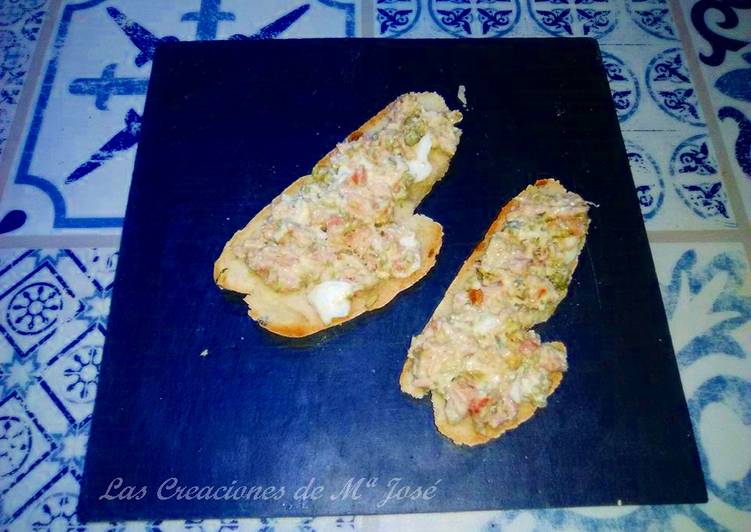 Tapa de pepinillo y lomo, en la Monsieur cuisine
