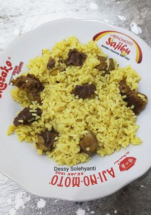 Foto resep Nasi Kebuli Daging Sapi (Pakai Beras Biasa)