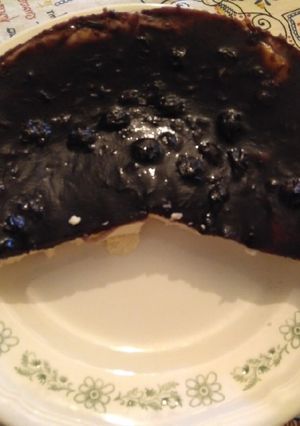 Una foto de Tarta light de yogur y queso