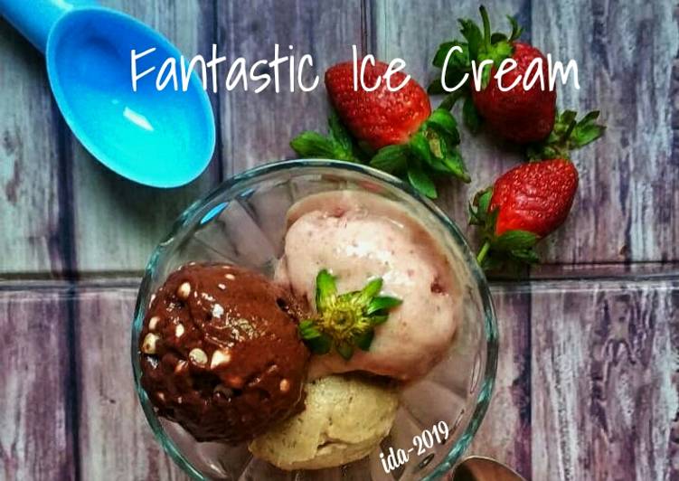 Fantastic Ice Cream (Homemade Ice cream ala JTT)