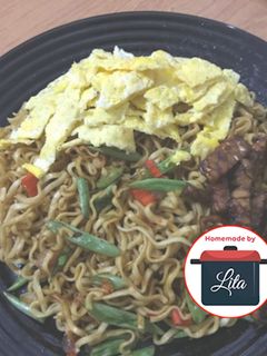 Foto resep Mie goreng tektek telor modif mudah enak #homemadebylita