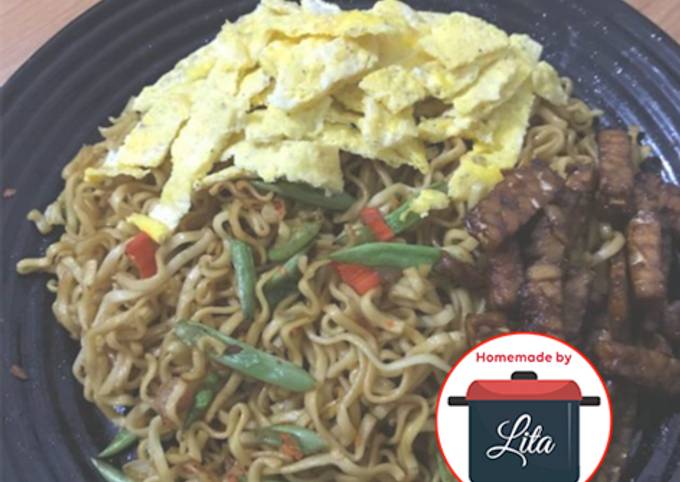 Mie goreng tektek telor modif mudah enak #homemadebylita