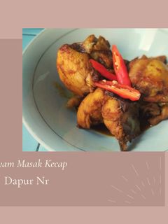 Foto resep Ayam ungkep kecap