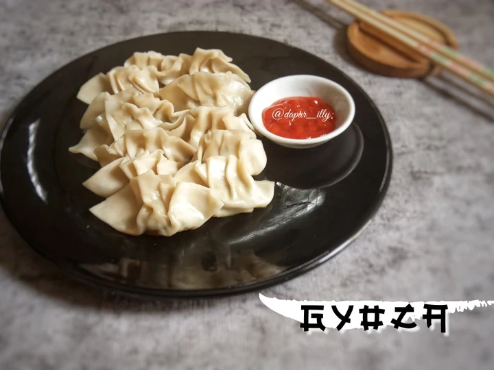Langkah Gampang Membuat Resep GYOZA (isi ayam) yang Bikin Ngiler Anti Ribet, Lezat Sekali