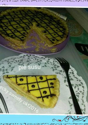 Foto resep Pie Susu Teflon Simple