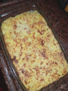 صورة لوصفة بطاطس بيوريه باللحمه المفرومه 😋😋😋