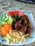 Pollo glaseado estilo cantonés