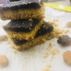 A picture of Chocolate Almond Bars.
