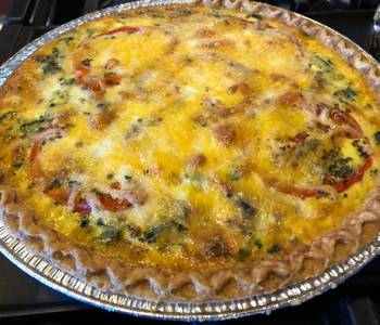 Popular Recipe Loaded veggie quiche Delicious Steady