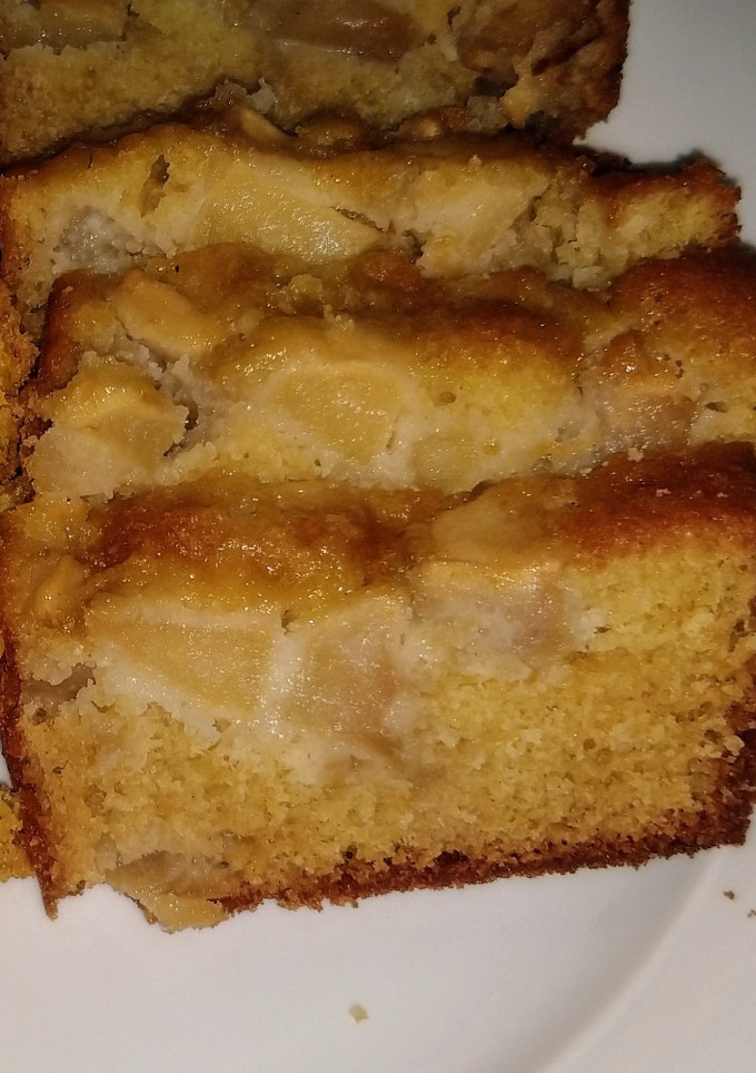 Una foto de Budín de manzana!!