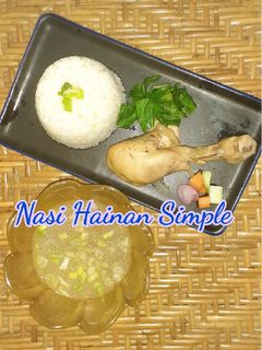 Foto resep Nasi Hainan simple
