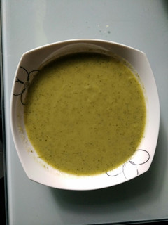 Una foto de Crema de calabacín