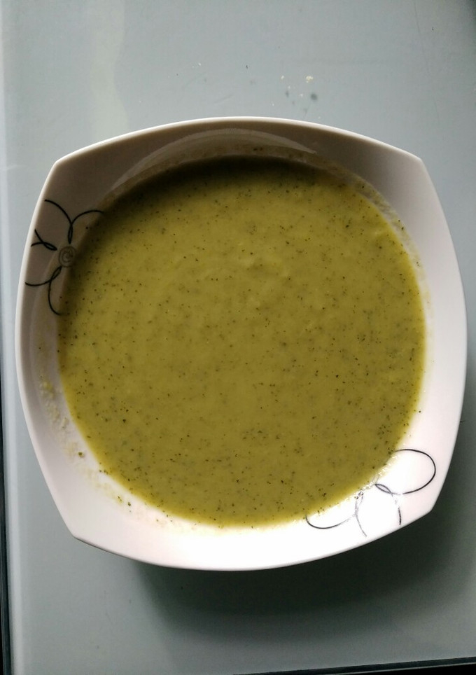 Una foto de Crema de calabacín