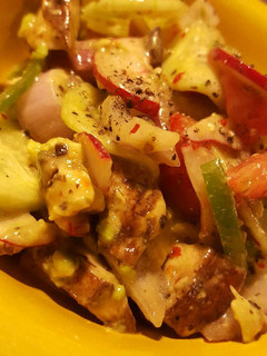 A picture of Joe's Spicy Veggie Salad.